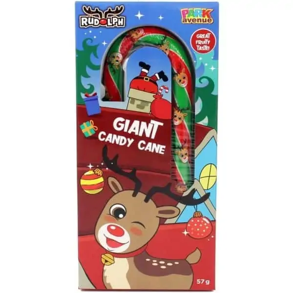 rudolph giant candy cane 57g