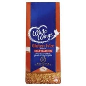 white wings gluten free self raising flour 750g