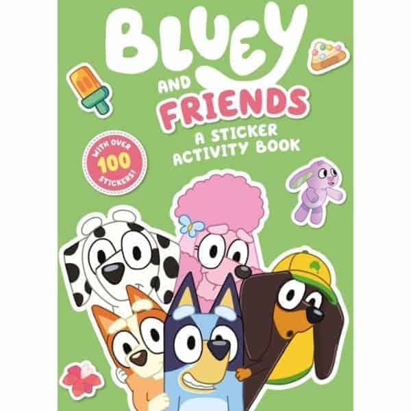 bluey and friends a sticker activity book