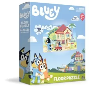 bluey floor puzzle 46 piece