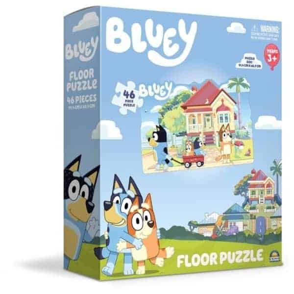 bluey floor puzzle 46 piece