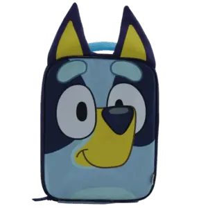 bluey shaped lunch bag
