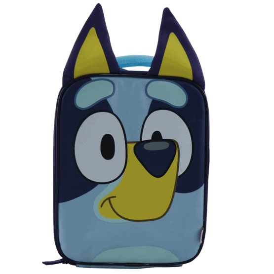 bluey shaped lunch bag