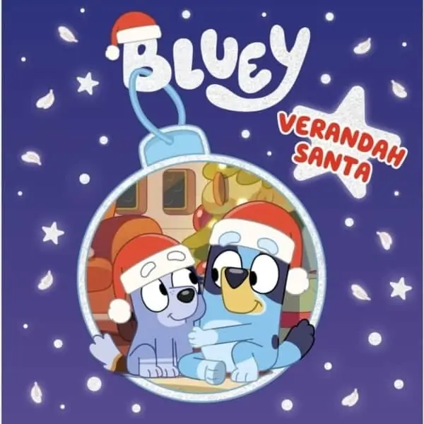 bluey verandah santa a christmas book