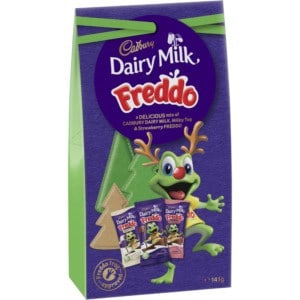 cadbury christmas freddo giftbag 141g