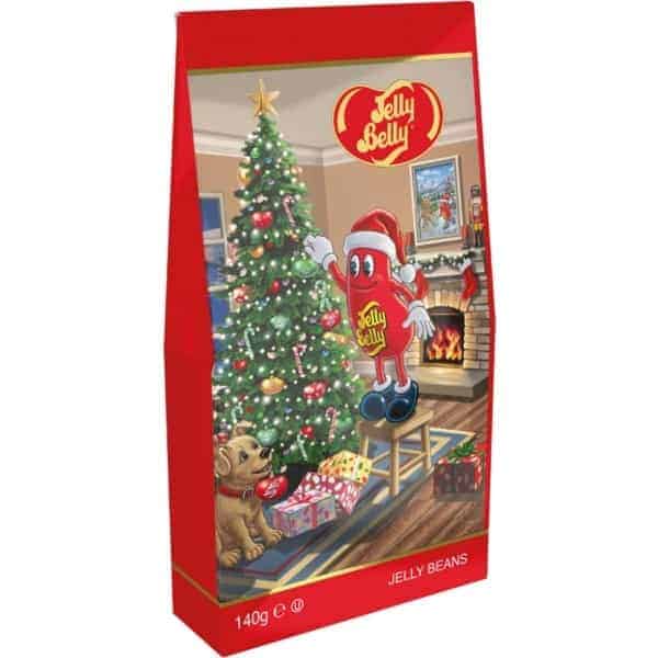 jelly belly christmas gable box pouch 140g