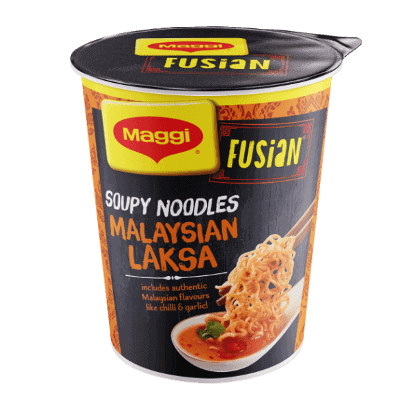 maggi fusian noodle cup malaysian laksa 61g