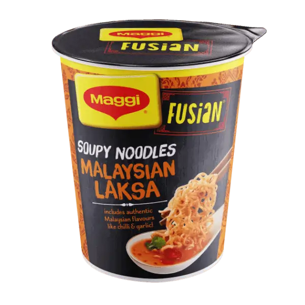 maggi fusian noodle cup malaysian laksa 61g