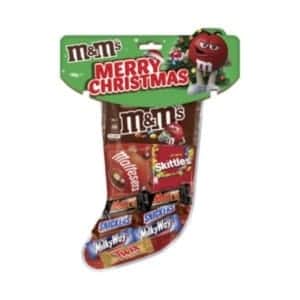 mars christmas chocolate stocking 186g