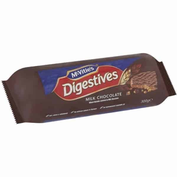 mcvities digestives biscuit milk chocolate 300g