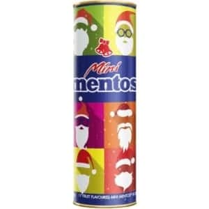 mentos mini christmas tube 170g