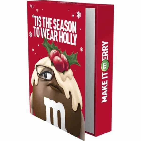 mms merry christmas chocolate gift box 200g