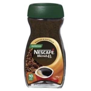 nescafe blend 43 instant coffee espresso 150g