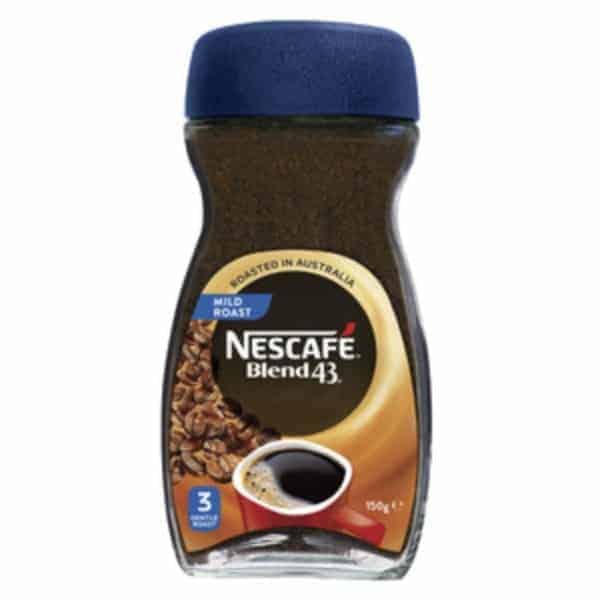 nescafe blend 43 mild roast instant coffee 150g
