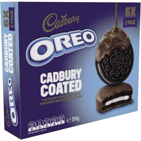 oreo chocolate coated 204g