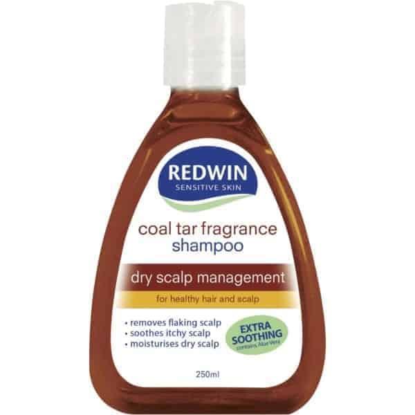 redwin anti dandruff shampoo coal tar treatment 250ml