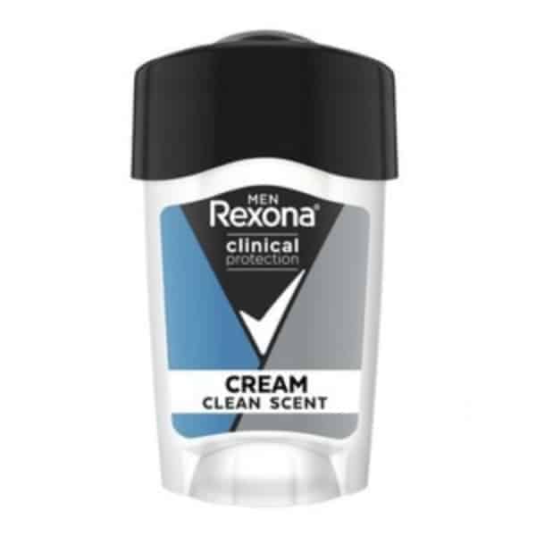 rexona men clinical protection antiperspirant deodorant clean scent 45ml