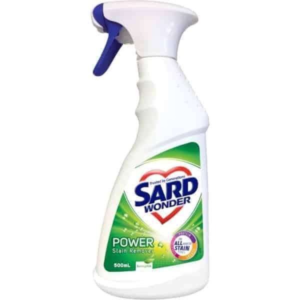 sard wonder power stain remover spray eucalyptus 450ml