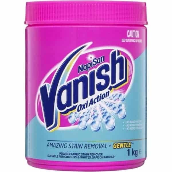 vanish napisan sensitive powder inwash soaker 1kg