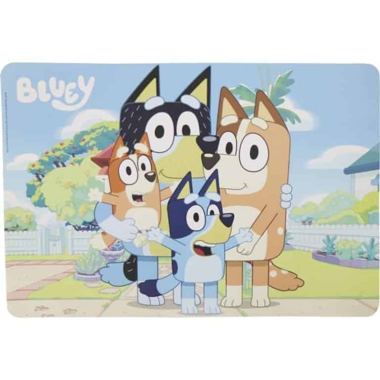 Buy Bluey Placemat Online | Worldwide Delivery | Australian Food Shop