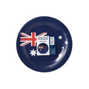australian flag paper plates