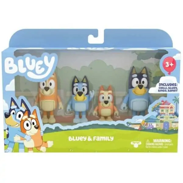 bluey and family figures