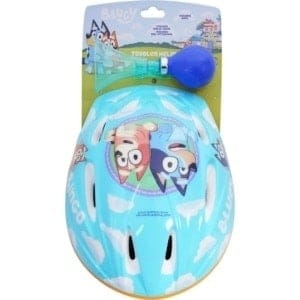 bluey kids helmet and horn combo