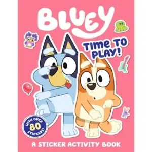 bluey time to play a sticker activity book
