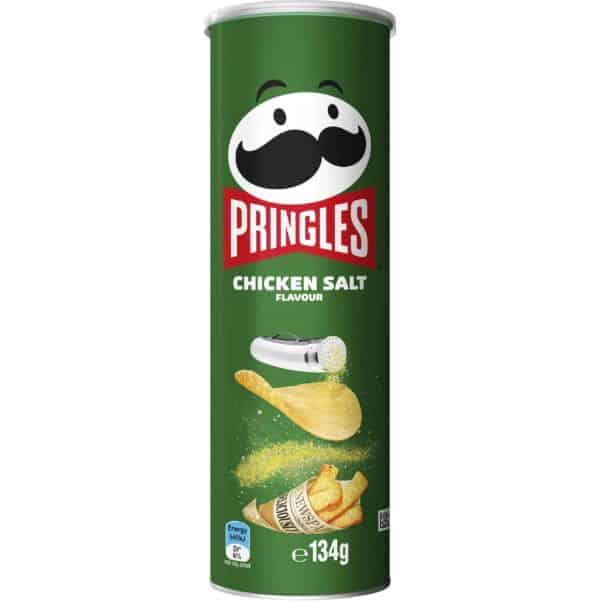 bulk pringles chips chicken salt 134g