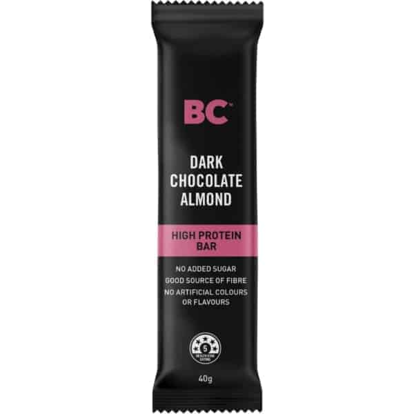 the bar counter dark chocolate almond bar high protein 40g