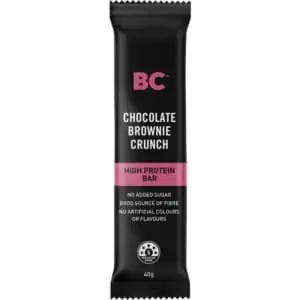 the bar counter high protein bar chocolate brownie crunch 40g