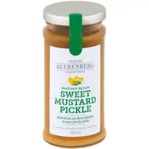 beerenberg sweet mustard pickle 265g
