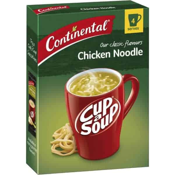continental cup a soup classic chicken noodle 4 pack