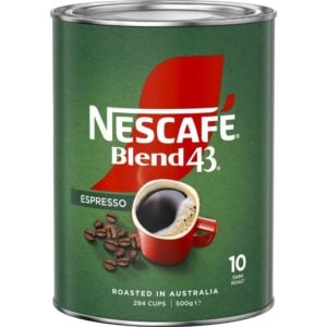 Nescafe Blend 43 Espresso 500g (Green Tin)