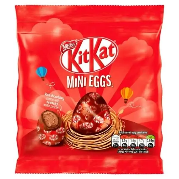 kitkat mini egg pouch 9 pack