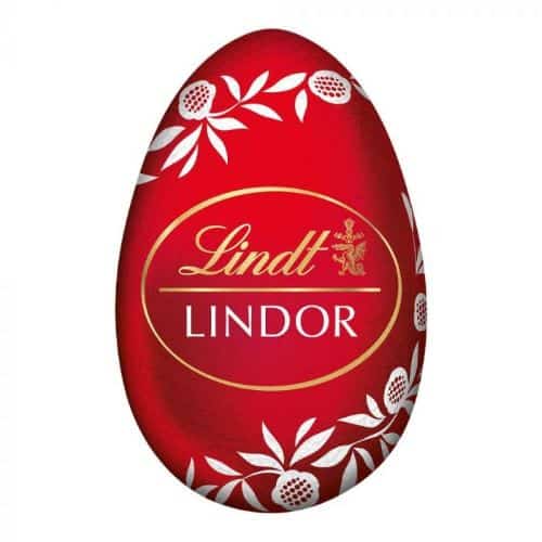 lindt lindor milk egg 18g