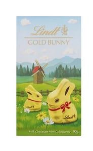 lindt mini gold bunny pouch 90g