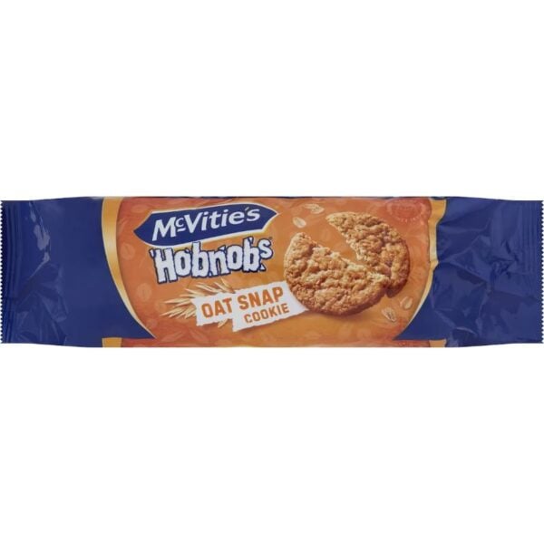 mcvities hobnobs orignial oat snap 255g
