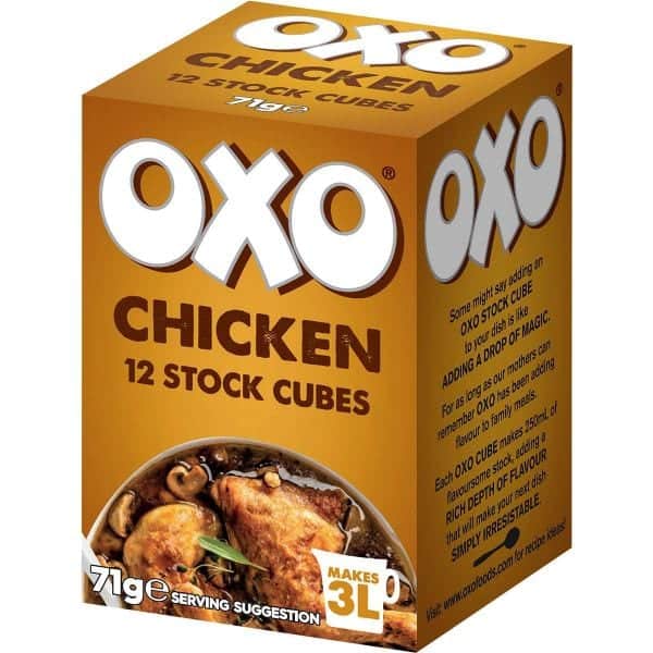 oxo chicken stock cubes 71g 1