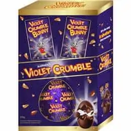 violet crumble easter gift box 170g