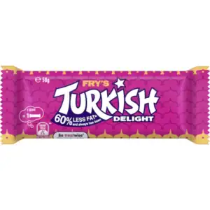 Turkish Delight Bar 55g (Wholesale case $2.38 x 32 units)