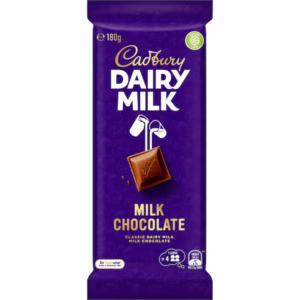 Cadbury Block Dairy Milk Chocolate (Wholesale case $5.70 x 16 units)