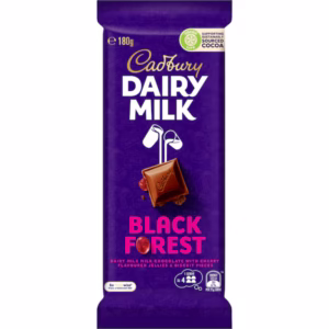 Cadbury Block Black Forest (Wholesale case $5.70 x 15 units)