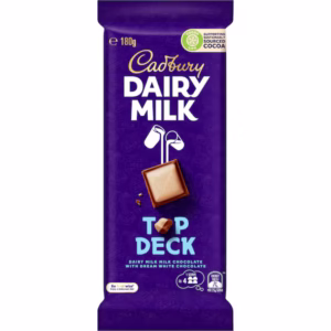 Cadbury Block Top Deck (Wholesale case $5.70 x 15 units)