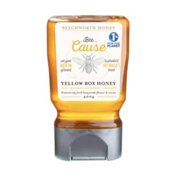 beechworth bee cause yellow box honey 400g