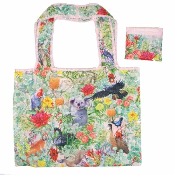 foldable shopper bag love from down under