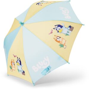 Bluey Printed Umbrella - Blue & Yellow