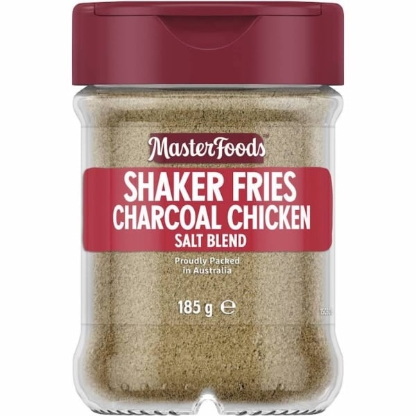 Masterfoods Shaker Fries Charcoal Chicken Flavour Seasoning 185g 1