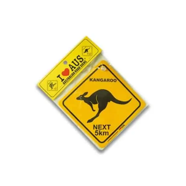 australian kangaroo road sign small