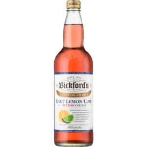 bickfords diet lemon lime bitters cordial 750ml